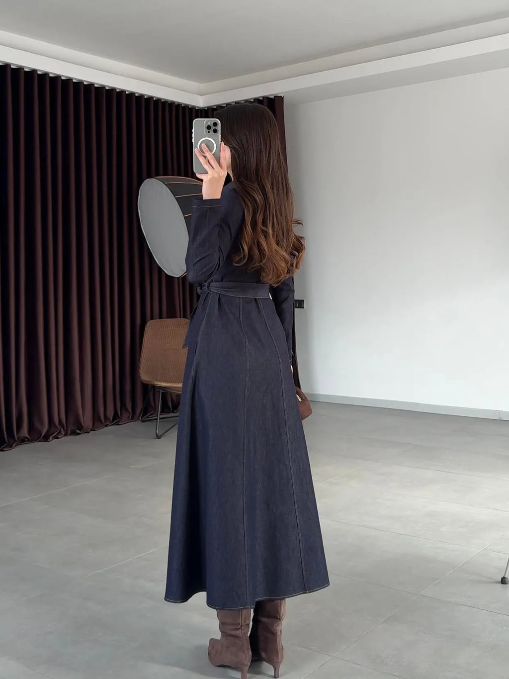 Robe en jean