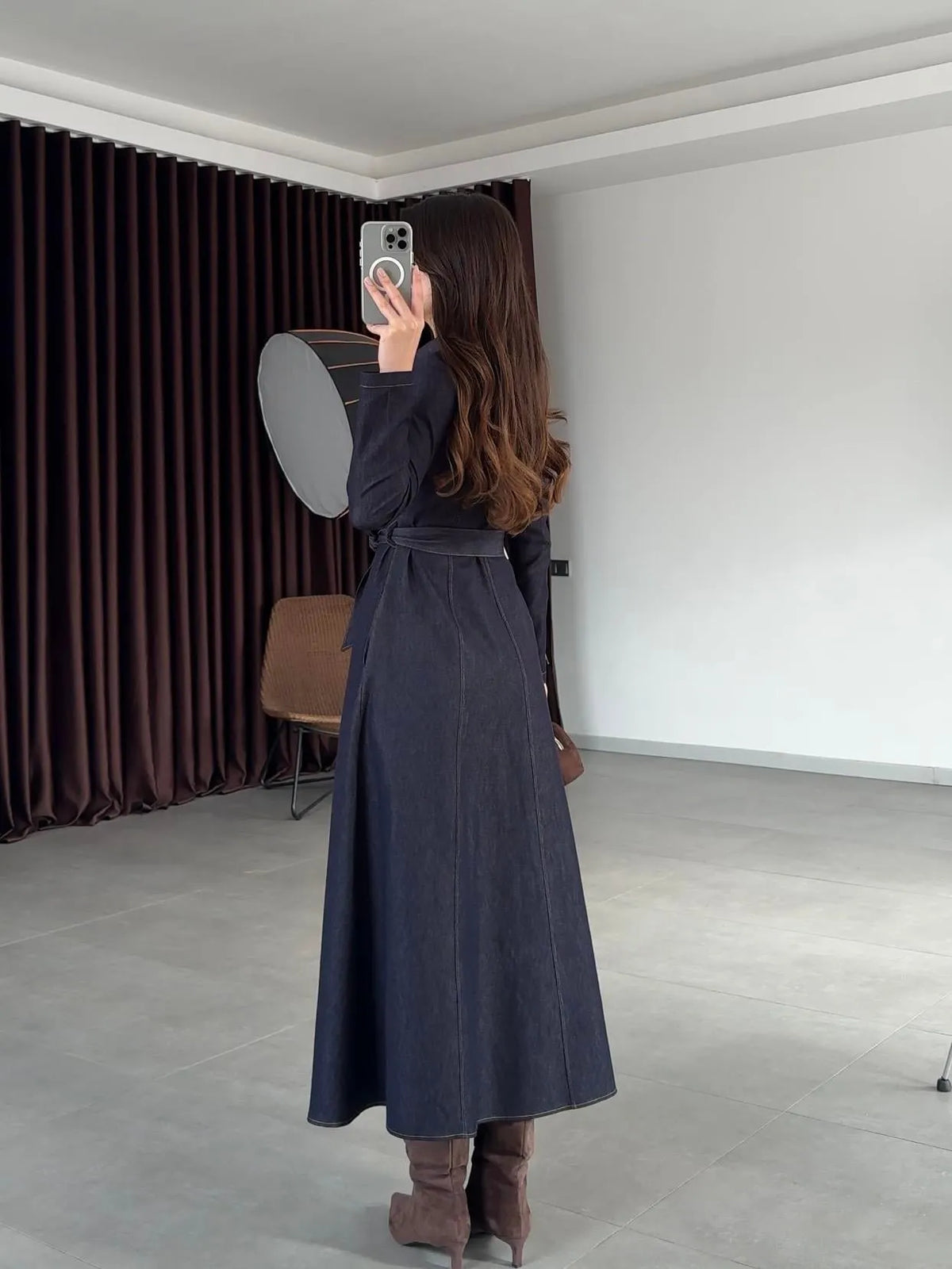Robe en jean