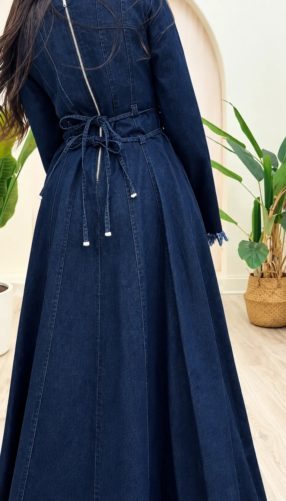Robe Jean Chic – Élégance & Féminité