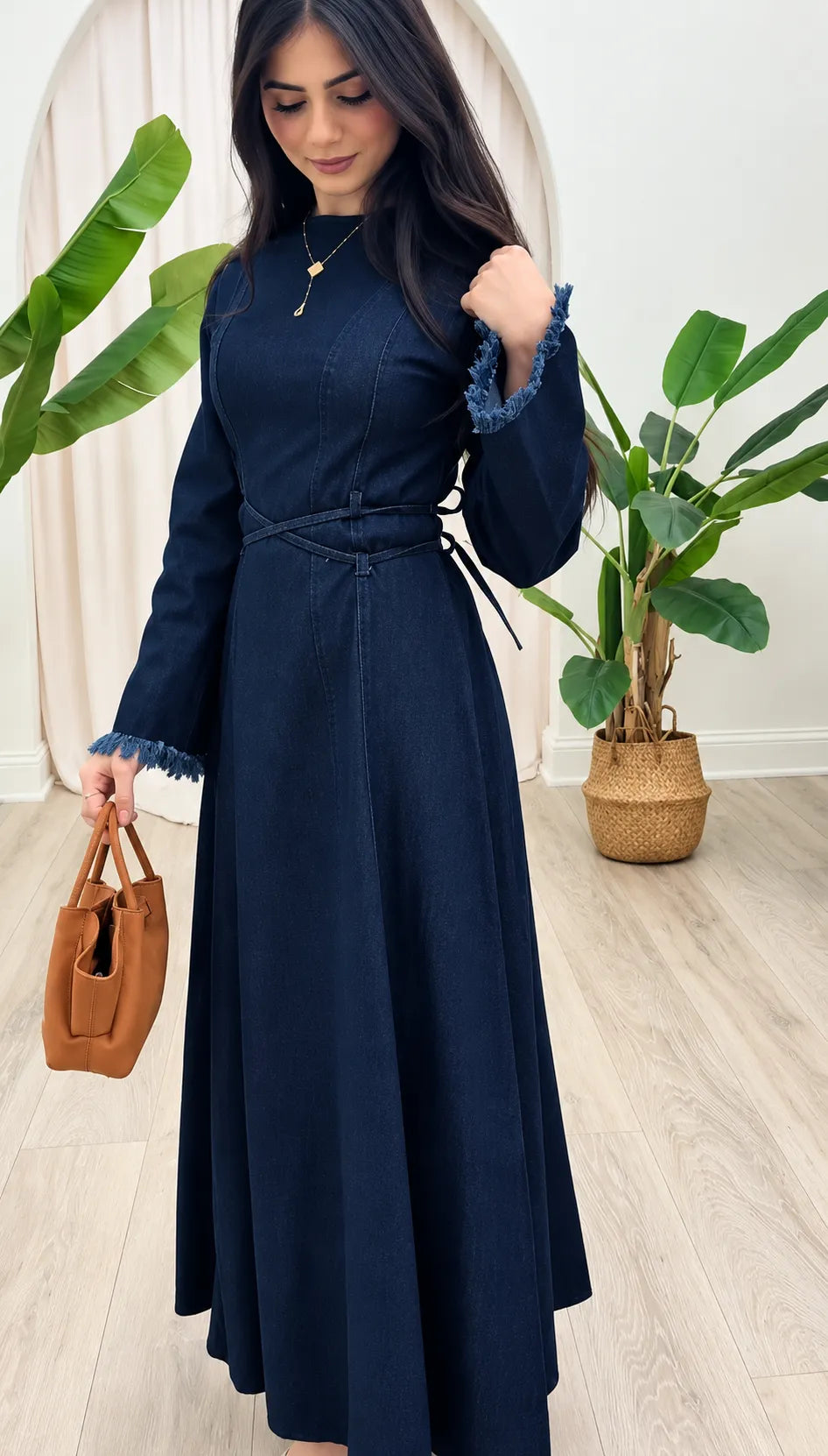 Robe Jean Chic – Élégance & Féminité