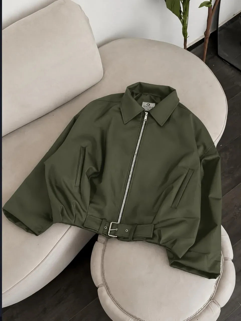 Oversize Leather Jacket
